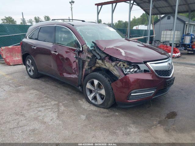  Salvage Acura MDX