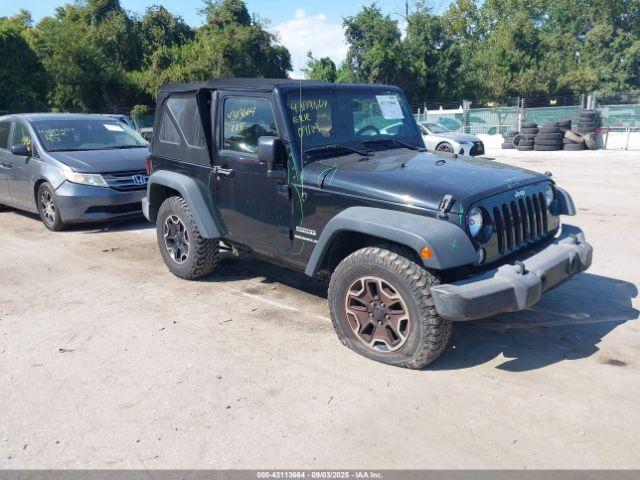  Salvage Jeep Wrangler