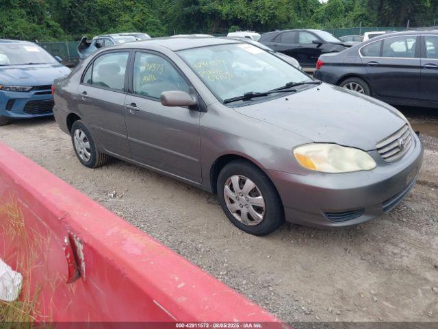  Salvage Toyota Corolla