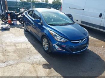  Salvage Hyundai ELANTRA