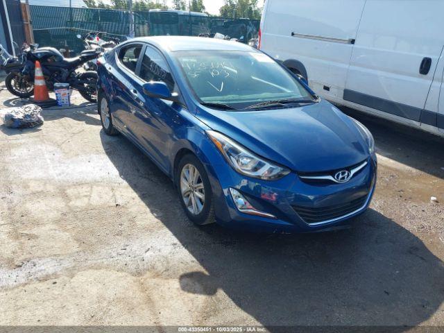  Salvage Hyundai ELANTRA