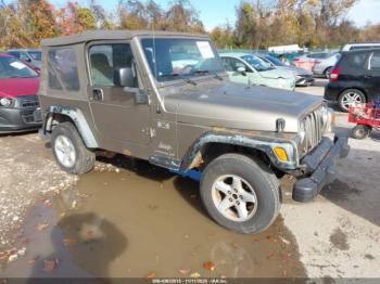  Salvage Jeep Wrangler