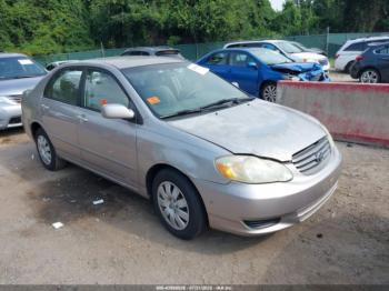  Salvage Toyota Corolla