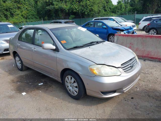 Salvage Toyota Corolla