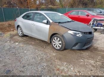  Salvage Toyota Corolla