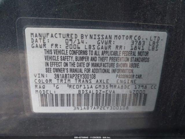 Nissan Sentra Sv Image 13