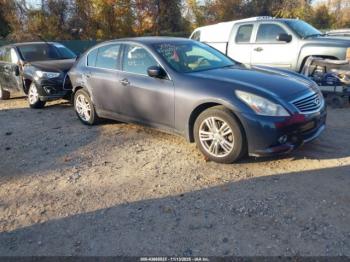  Salvage INFINITI G25x