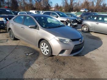  Salvage Toyota Corolla