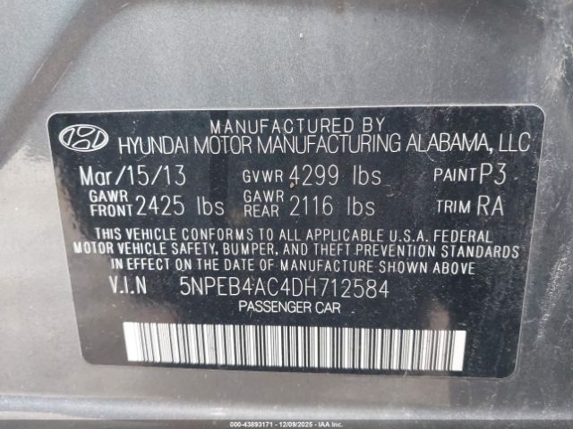 Hyundai SONATA Gls Image 4