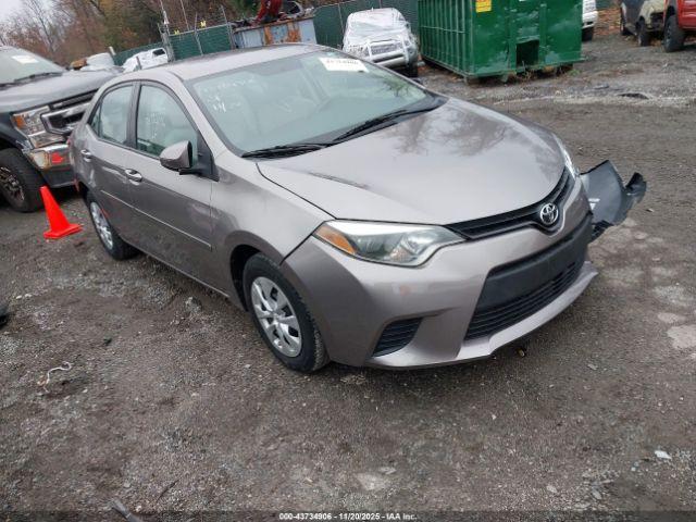  Salvage Toyota Corolla