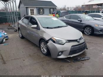  Salvage Toyota Corolla