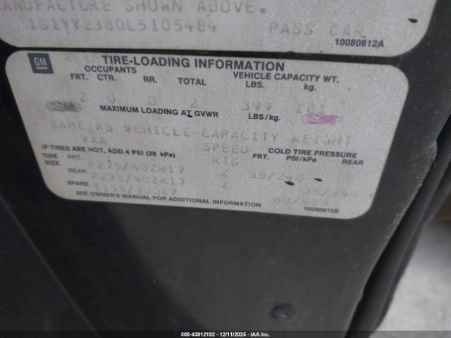 Chevrolet Corvette Image 12