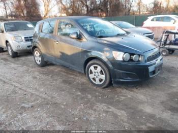  Salvage Chevrolet Sonic