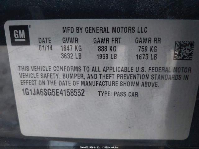 Chevrolet Sonic Ls Auto Image 13