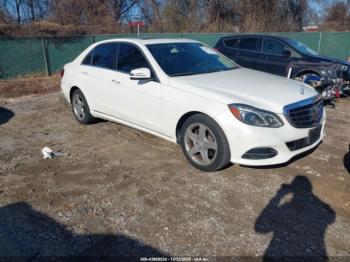  Salvage Mercedes-Benz E-Class