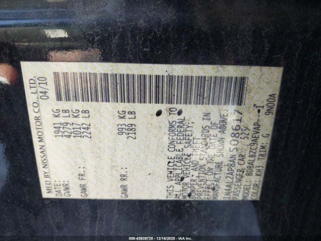 Nissan Altima 2.5 S Image 5