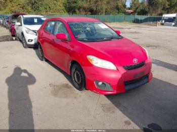  Salvage Toyota Matrix