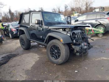  Salvage Jeep Wrangler