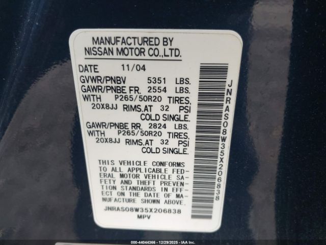 INFINITI Fx Image 10