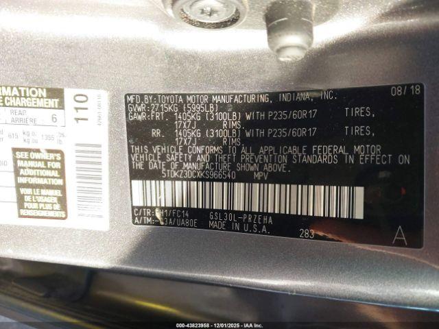 Toyota Sienna Le 8 Passenger Image 10