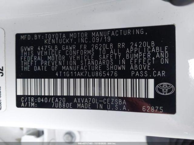 Toyota Camry Se Image 7