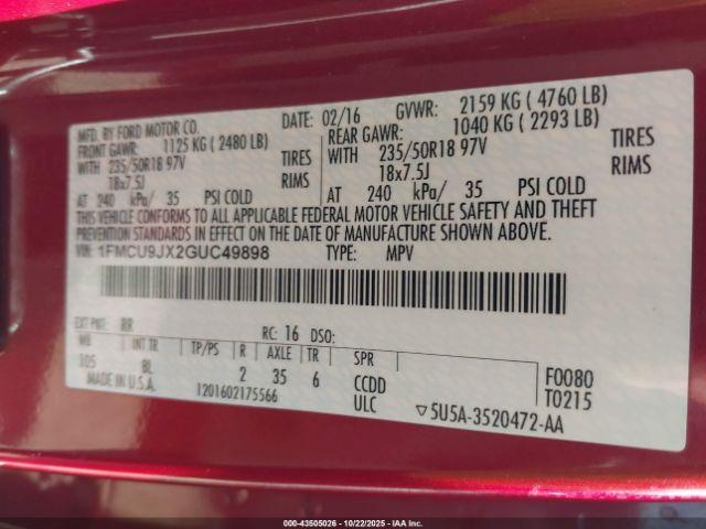 Ford Escape Titanium Image 14