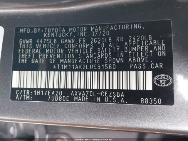 Toyota Camry Se Image 6