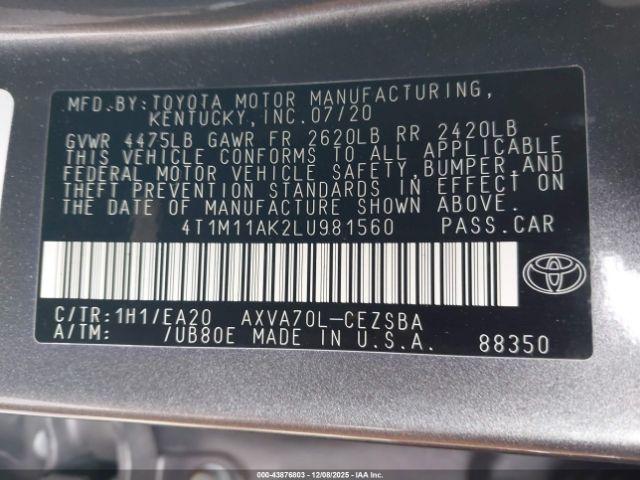 Toyota Camry Se Image 6