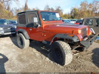  Salvage Jeep Wrangler