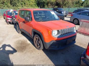  Salvage Jeep Renegade