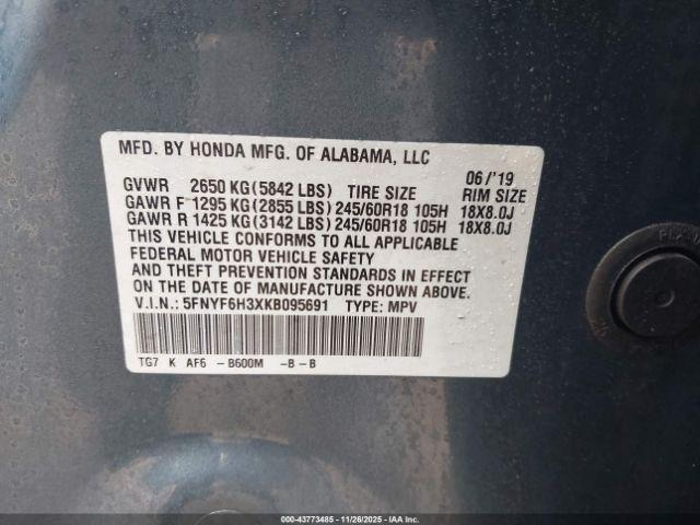 Honda Pilot Ex Image 2