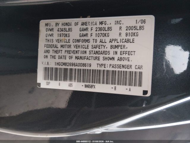 Honda Accord 3.0 Ex Image 10