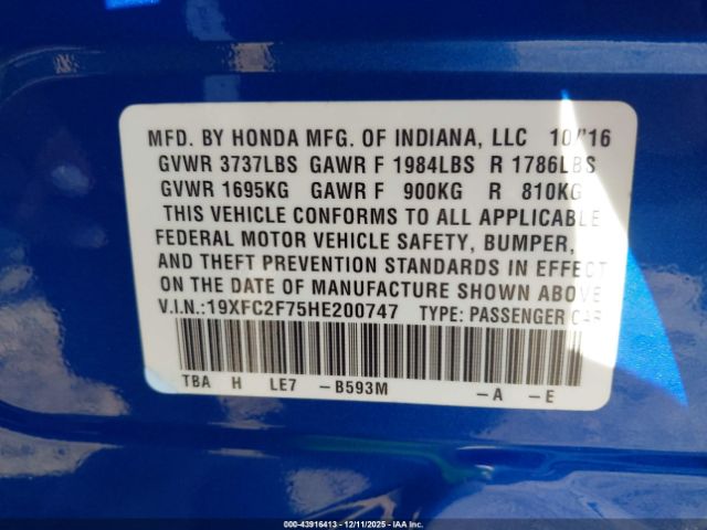 Honda Civic Ex Image 6