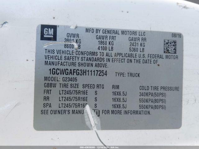 Chevrolet Express Work Van Image 6