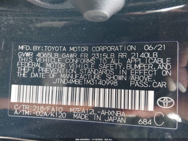 Toyota Corolla Se Image 17