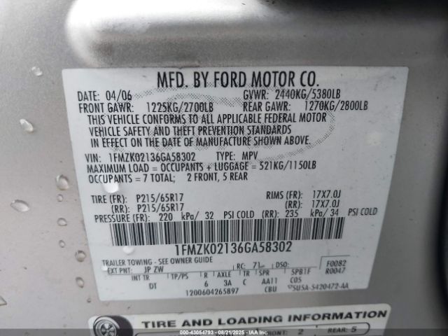 Ford Freestyle Sel Image 3