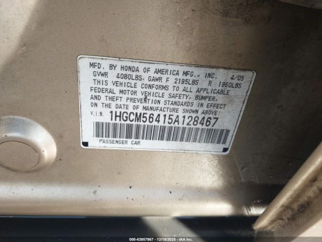 Honda Accord 2.4 Lx Image 11