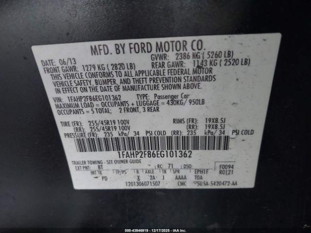 Ford Taurus Limited Image 5