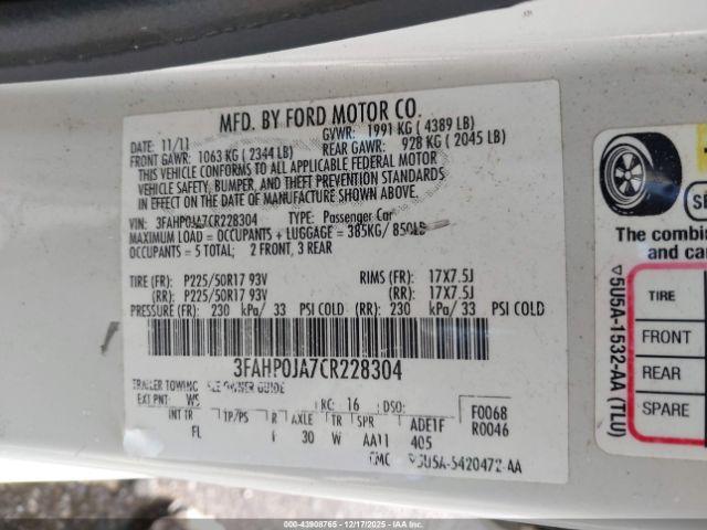 Ford Fusion Sel Image 17