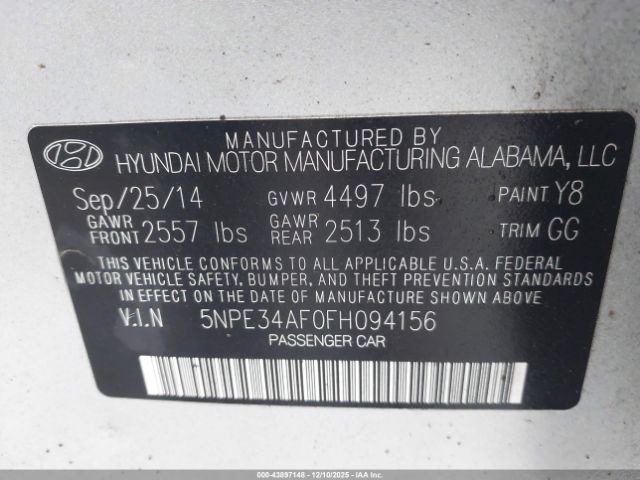 Hyundai SONATA Sport Image 7