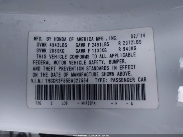 Honda Accord Ex-l V-6 Image 5