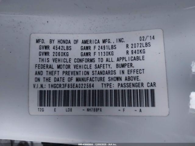 Honda Accord Ex-l V-6 Image 5