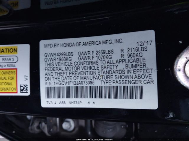 Honda Accord Lx Image 8