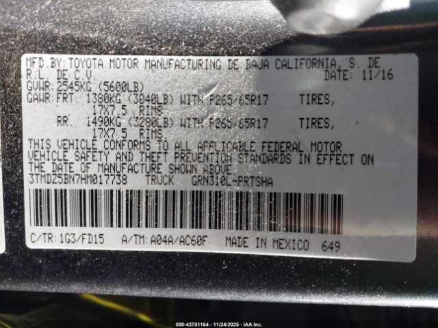 Toyota Tacoma Trd Sport Image 13