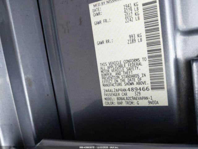 Nissan Altima 2.5 S Image 8