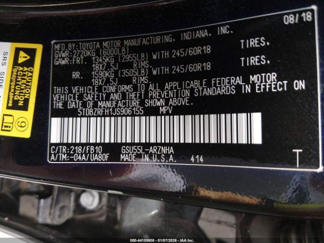 Toyota Highlander Le Image 17