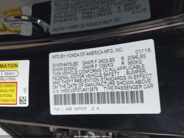 Honda Accord Sport 2.0t Image 9