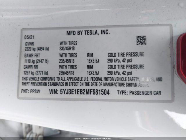 Tesla Model 3 Long Range Dual Motor All-wheel Drive Image 11