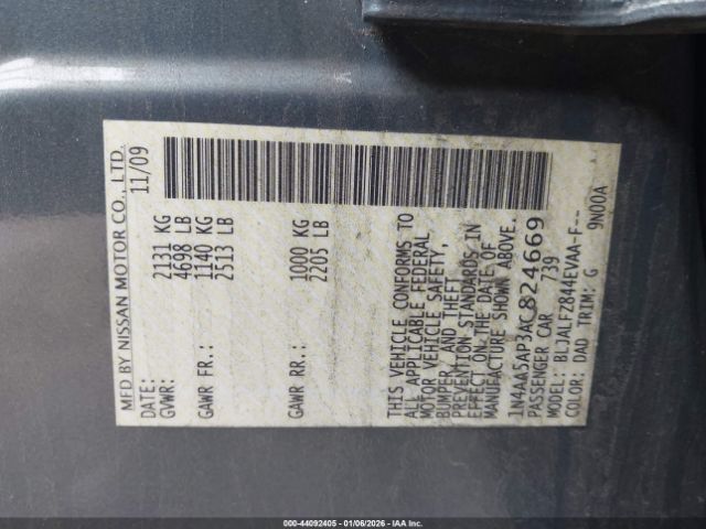 Nissan Maxima 3.5 Sv Image 10