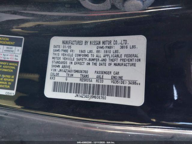 Nissan 350Z Anniversary Edition Image 2